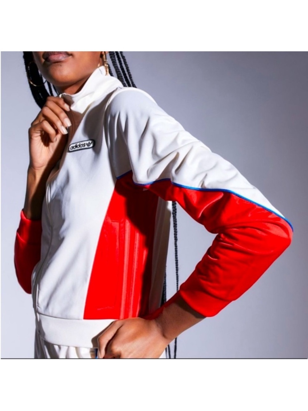 Adidas Originals Retro Luxury Track Jacket Red
